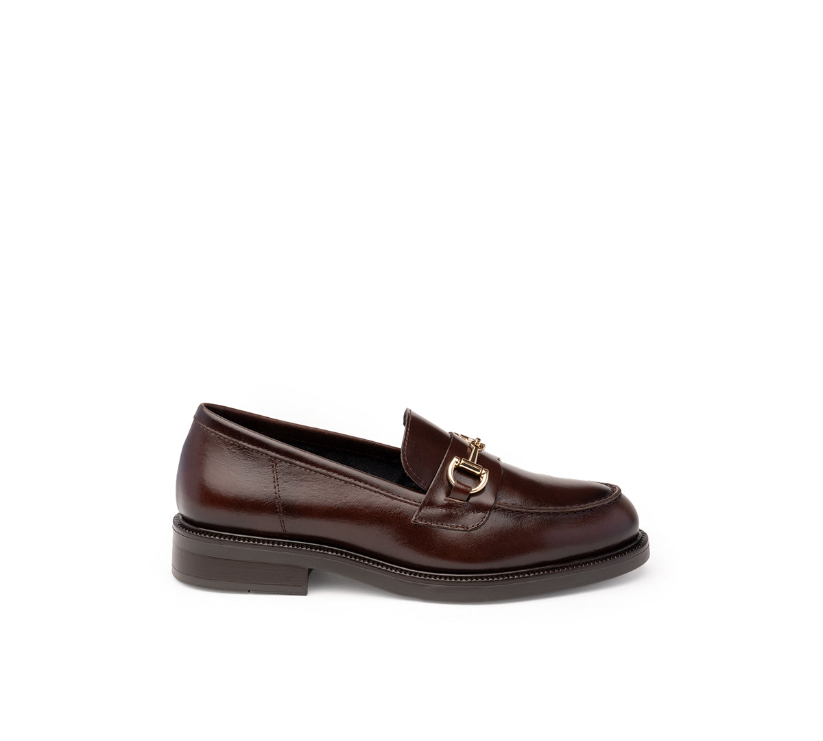 Mocasín Oxford Piel Marrón