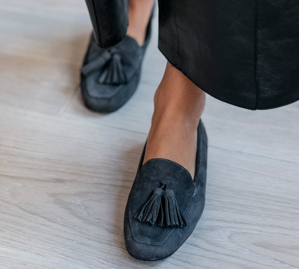 Mocasín Cardiff gris