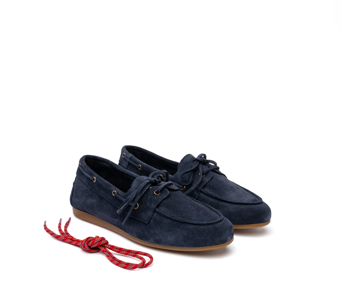 Náuticos Serraje Azul