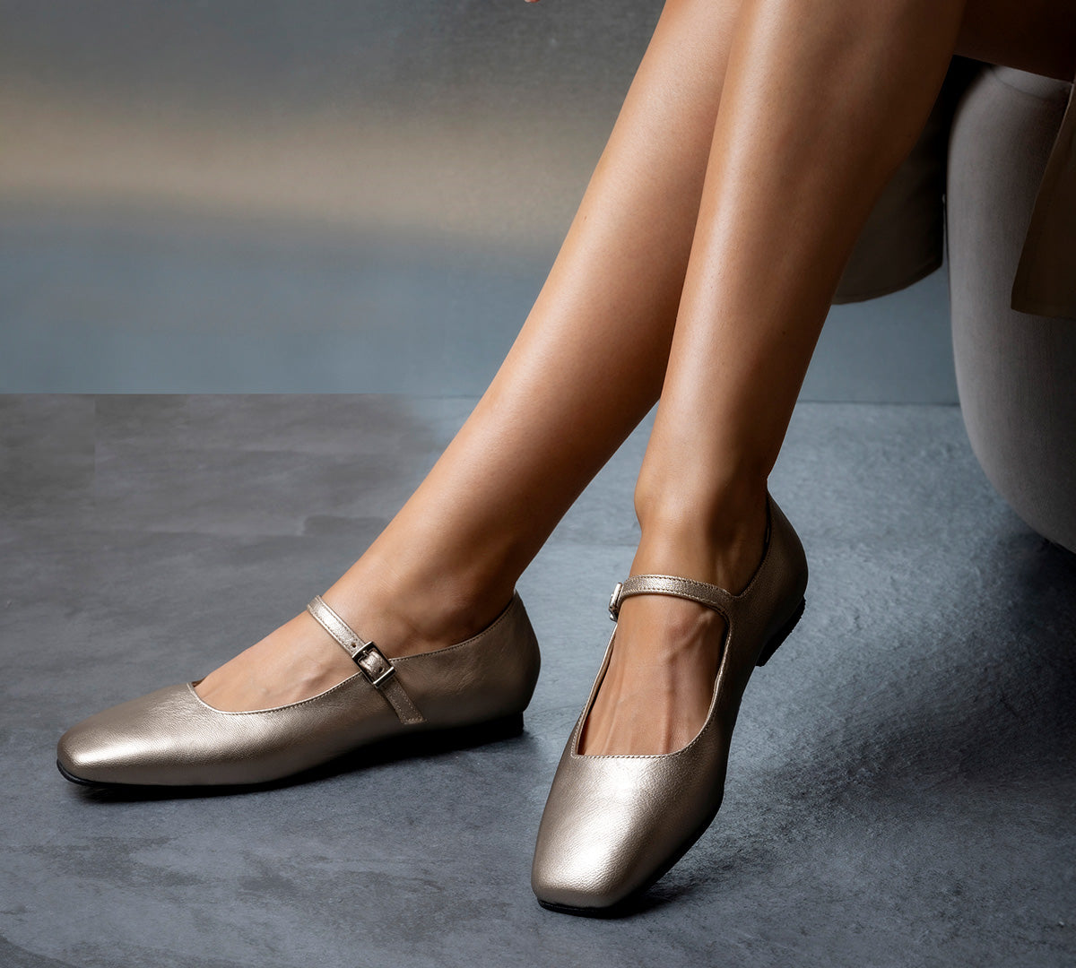 Merceditas Tango Metalizadas